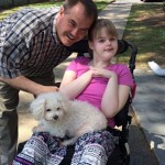 Chloe Blind Poodle Therapy